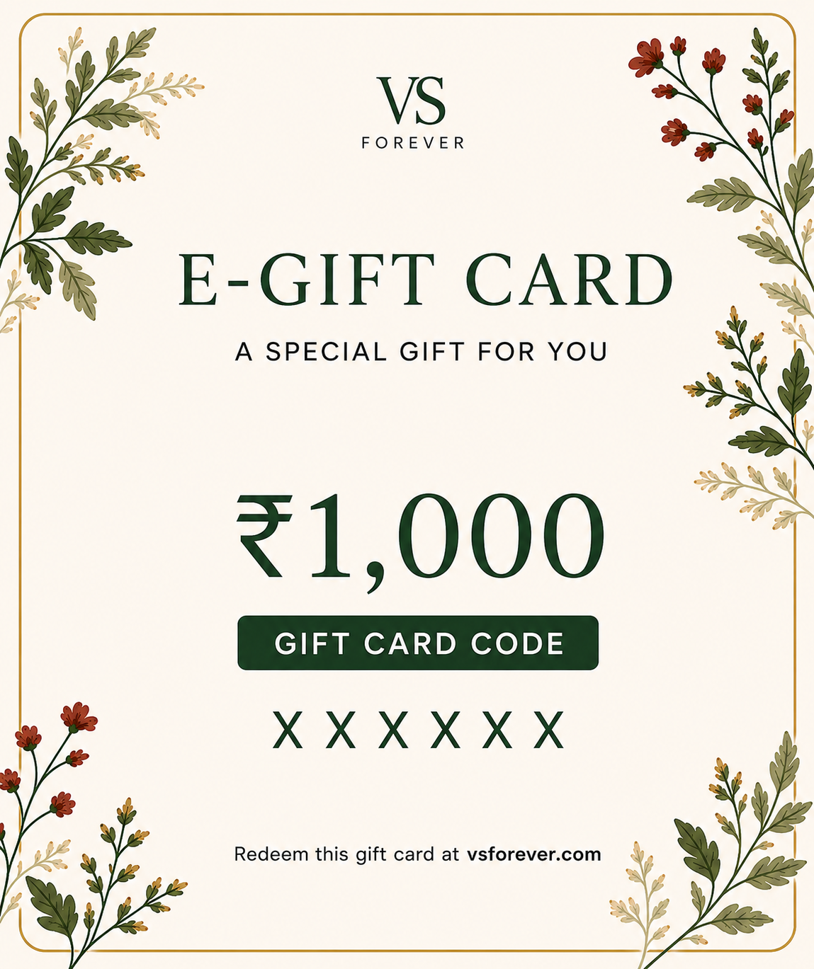 VSForever Gift Card