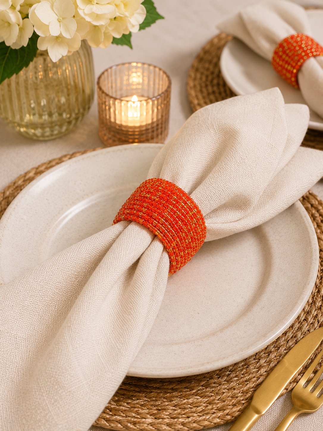DAZZLING DRIZZLE NAPKIN RING - Image 2