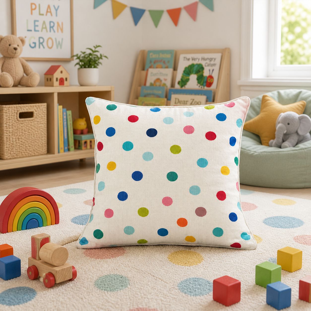 POLKA PULL CUSHION COVER - Image 2