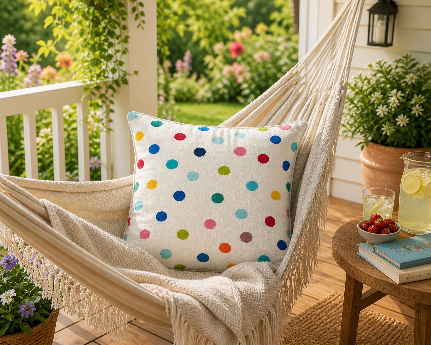 POLKA PULL CUSHION COVER - Image 4