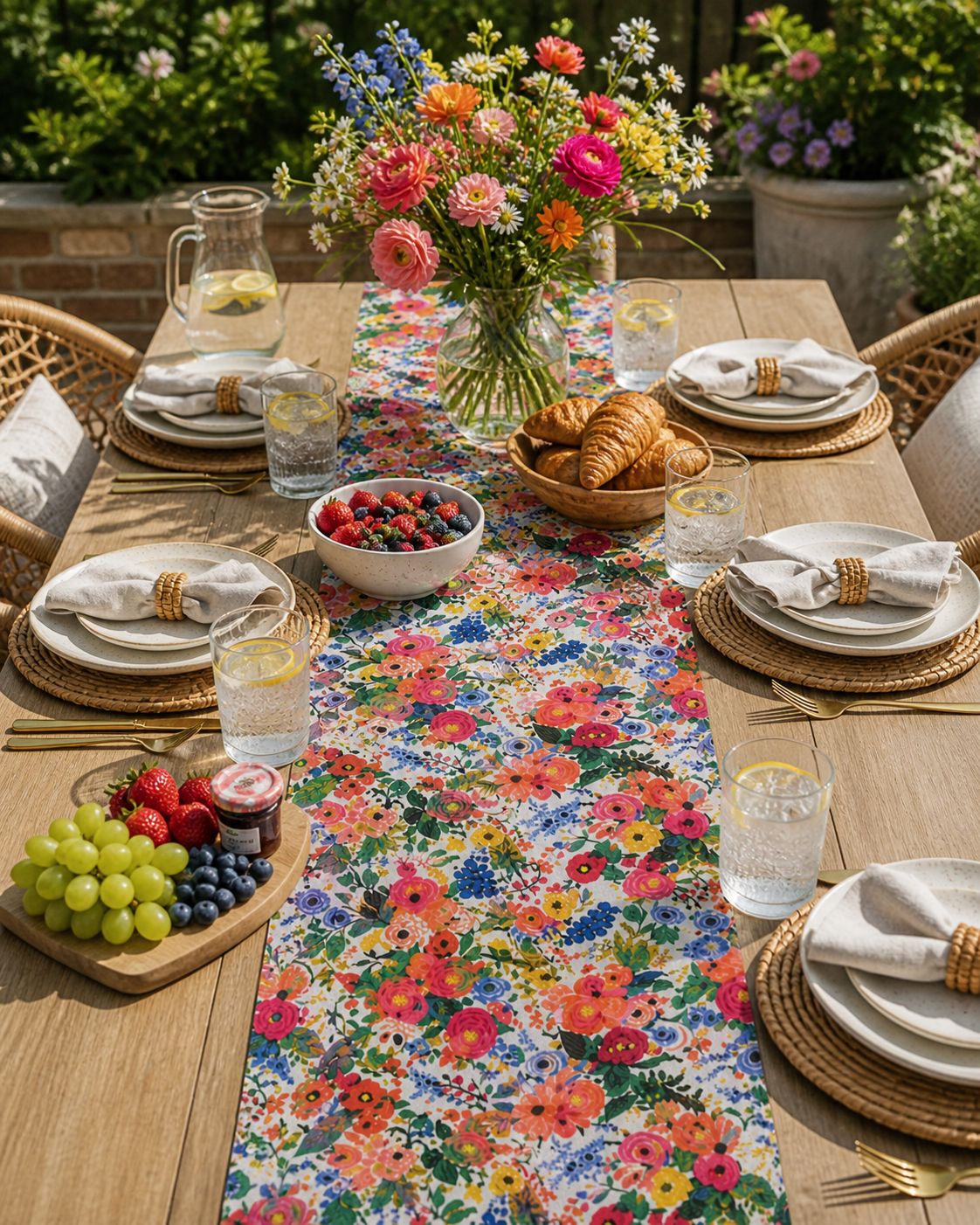 ROYAL ROSE TABLE RUNNER - Image 2