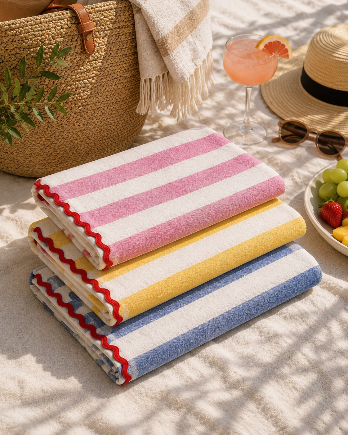 SCALLOP TEA TOWEL SET - Image 3