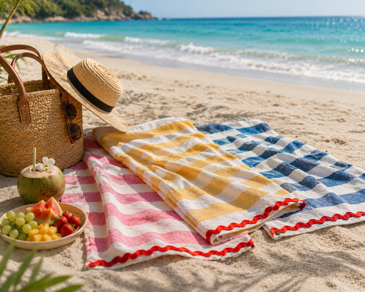 SCALLOP TEA TOWEL SET - Image 4
