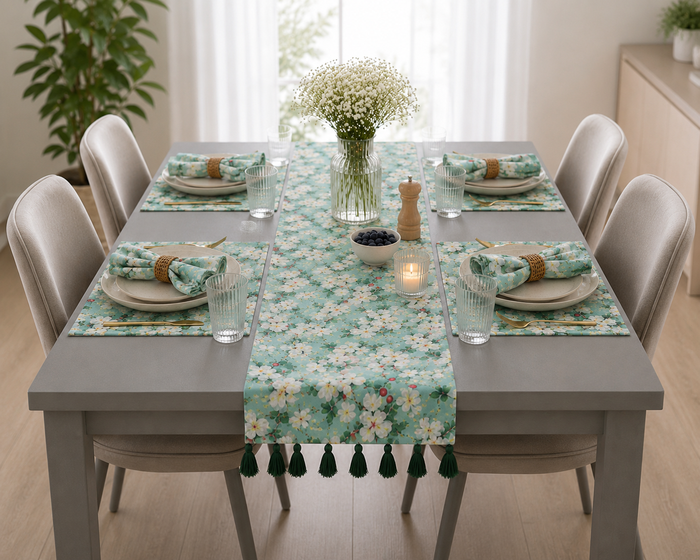 SOOTHING SIGHT DINNING SET OF 4 - Image 2
