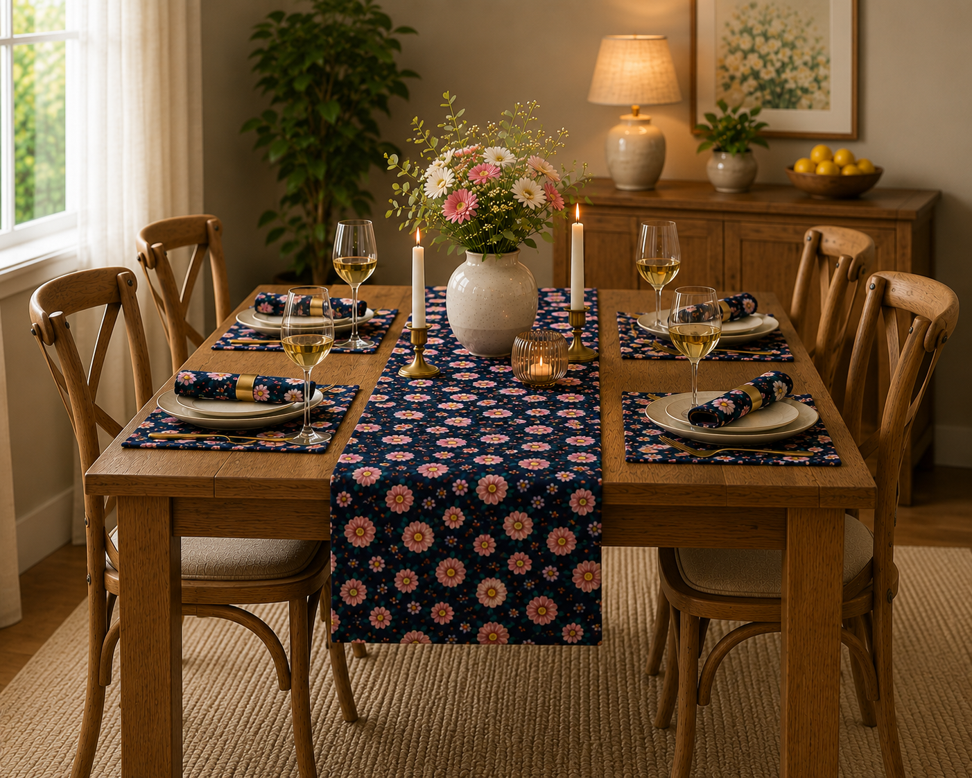 DEEP DIVINE DINNING SET OF 4 - Image 2