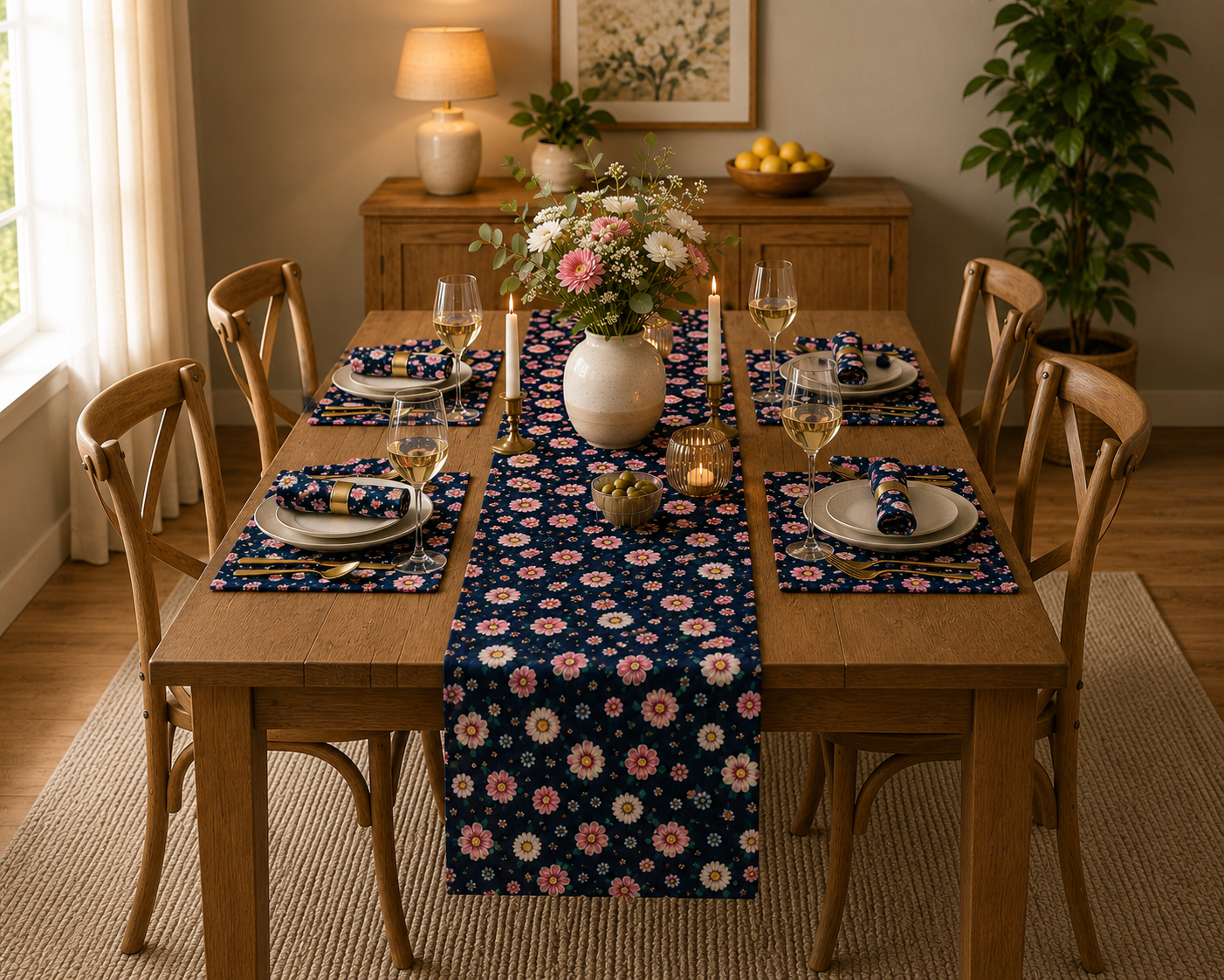 DEEP DIVINE DINNING SET OF 6 - Image 2