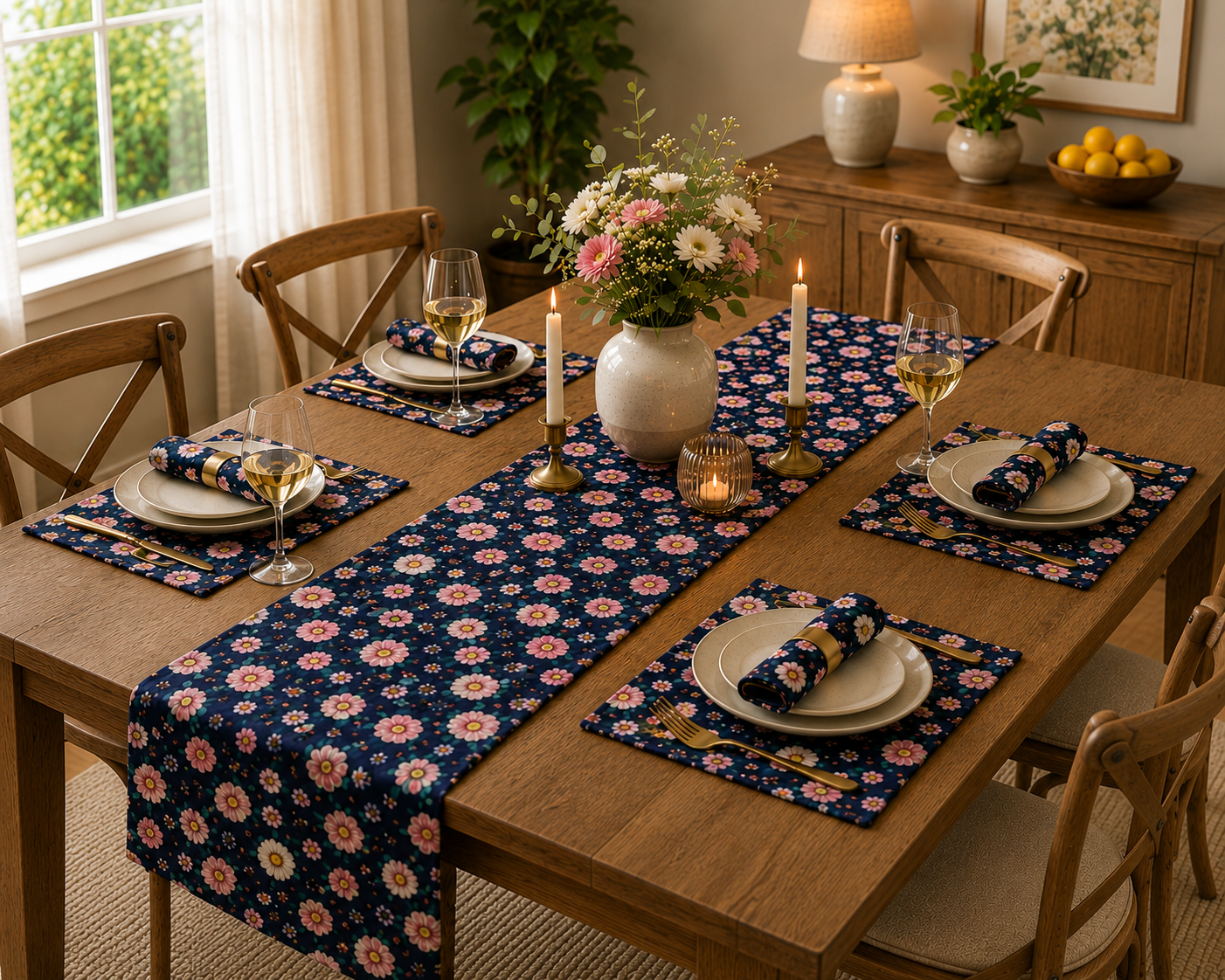 DEEP DIVINE DINNING SET OF 4