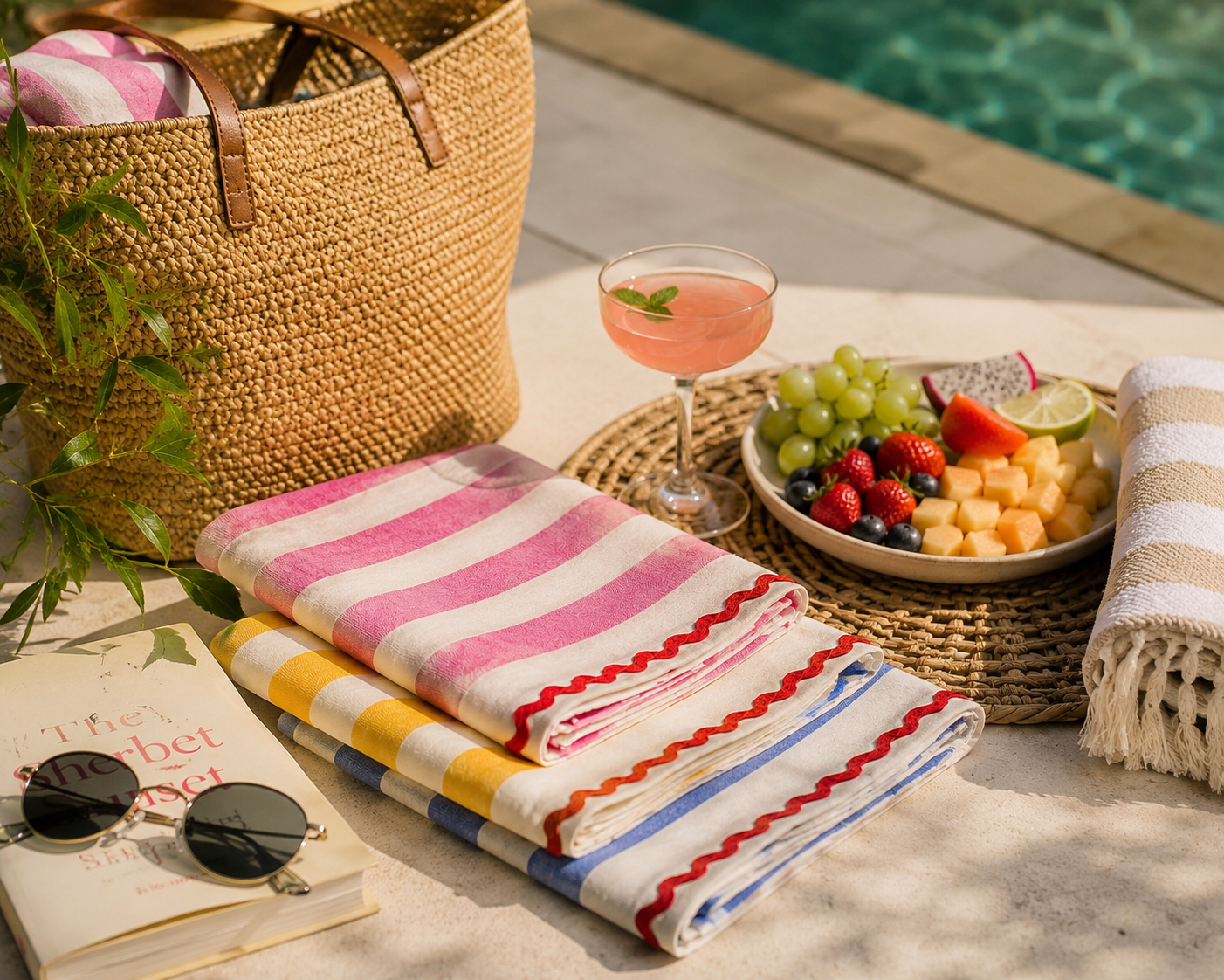 SCALLOP TEA TOWEL SET - Image 2