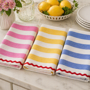 SCALLOP TEA TOWEL SET